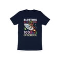 thumbnail image 5 of Blasting Through 100 Days of School Gift Idea Outfit Student T-Shirt 100 Days of School Gift Idea Student Presents Tshirt, 5 of 10