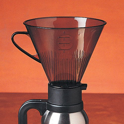 groentje niemand porselein RSVP Manual Drip Coffee Filter Cone for Carafes or Thermos - Walmart.com