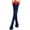F, variant on Gsakboxl Bow Thigh High Socks Classic Sweet Style Decorative Bow Accent Straight Knit Design Solid Color Tall Stockings for Daily Wear Photo Prop and Gift