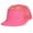 Pink, variant on Mens Womens Lightweigh Mesh Camper Hat with Flat Bill Breathable Waterproof Cap, Olive