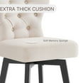 thumbnail image 6 of CHITA Upholstered Swivel Counter Height Bar Stools, 6 of 9