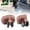 Rose Gold, variant on BIMZUC 2Pcs Luggage Wheels 360 Degree Rotating Quiet Antiwear ABS Rubber Suitcase Caster with Screws, Light Gray, 7.09 inches / 18 cm [cite: 12]