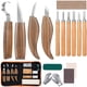 thumbnail image 1 of RV Kit de herramientas de cincel de madera, 15 piezas de herramientas de tallado DIY con guantes resistentes a cortes, cuchillo de talla para escultor, carpintero, aficionado, adultos Sailing Electrónica, 1 of 5