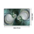 thumbnail image 4 of ZICANCN Swirl Twirl Spiral Universe Area Rugs Doormat , Facecloth Non-Slip Floor Mat Rug for Living Room Kitchen Sink Area Indoor Outdoor Entrance 72"x48", 4 of 9