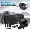 thumbnail image 3 of Bolsa trasera para motocicleta MOSISO expandible 32L-48L con funda para lluvia, 3 of 8