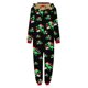 thumbnail image 3 of Conjuntos de pijamas navideños familiares Fiomva a juego con estampado de renos y copos de nieve para parejas y niños, 3 of 4