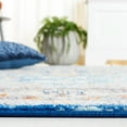 thumbnail image 4 of SAFAVIEH Tulum Charmaine Oriental Area Rug, Blue Grey/Rust, 5'5" x 7'7", 4 of 8