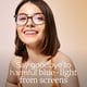 thumbnail image 2 of Gafas de bloqueo de luz azul miyya con funda protectora, 2 of 9