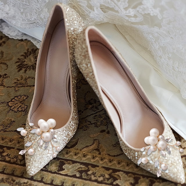 unbranded 1Par Accesorios Para De Novia Con De Perla Y