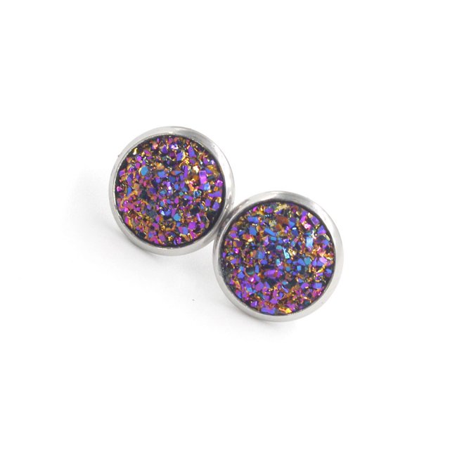 Minnieouse 1 par de pendientes de mujer de acero inoxidable 12mm reutilizables pendientes extraíbles fiestas joyería Festival regalo de Navidad Ropa, zapatos y accesorios Miscelánea tipo 5 Minnieouse AP011022-04