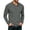 Dark Gray, variant on Men's Waffle Knit Polo Shirt Long Sleeve Casual Collared Top with Button Placket Chest Pocket Ribbed Cuffs Solid Color Loose Fit Lightweight Breathable Spring Fall Everyday Wear Basic Casual Navy L