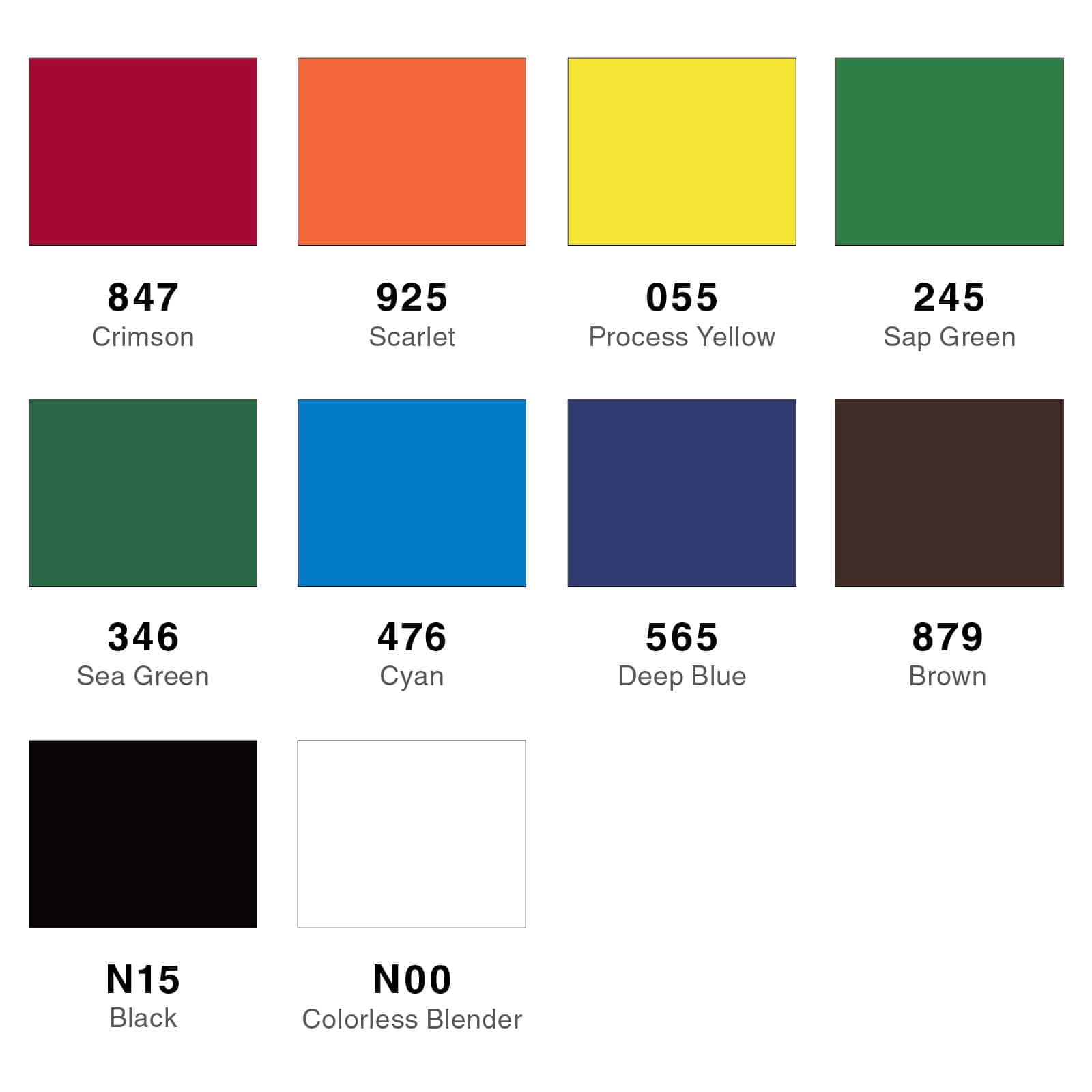 Tombow Primary Palette Dual Brush Pen Set, 6 Packs: 10 ct. (60 total)