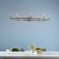 thumbnail image 7 of Kichler Lighting - Harpin - 8 Light Oval Chandelier-8.75 Inch Tall and 16.25, 7 of 7
