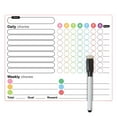 thumbnail image 2 of Home Decoration Children's Calendar Stickers Writable Weekly And Monthly Planner For Refrigerator Family Memo Board For Organizing Schedules And Activities Fun And Interactive Home 5ml, 2 of 5