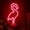 Red, variant on LINLIN Neon Sign, Flamingo Neon Sign LED Neon Light Night Lamp USB Battery Powered Led Neon Light Sign Bedroom Wall Decor