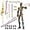 Brown, variant on 5-Pack T13 Action Figure Already Assembled, Multi-Colored Titan 13 Action Figure Set with Laser Saber 3D Printed T 13 Lucky Robo Dummy Nova 13 Action Figures, Figura de acción t13