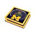 thumbnail image 3 of YouTheFan 7015088 NCAA Michigan Wolverines Michigan Stadium 3D StadiumViews Ensemble de sous-Verres - Lot de 2, 3 of 5