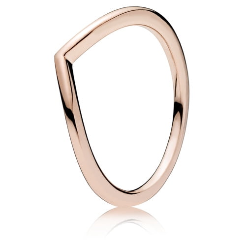 Shining Wish Wishbone Rose ring Ring sz 56 186314-56