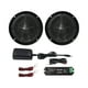 thumbnail image 1 of Altavoces Bluetooth marinos Herdio de 6.5 pulgadas y 120 W Peak, color negro, 1 of 7