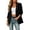 Black, variant on Women's Open Front Blazer Jacket Long Sleeve Lapel Casual Sophisticated Lightweight Office Jacket Loose Fit for Work and Leisure Black,M