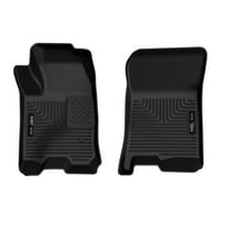 Husky Liners 54961 X-Act Contour Front Floor Liners Fits 2023-2026 Chevy Colorado & GMC Canyon Crew Cab 2 Pc Black
