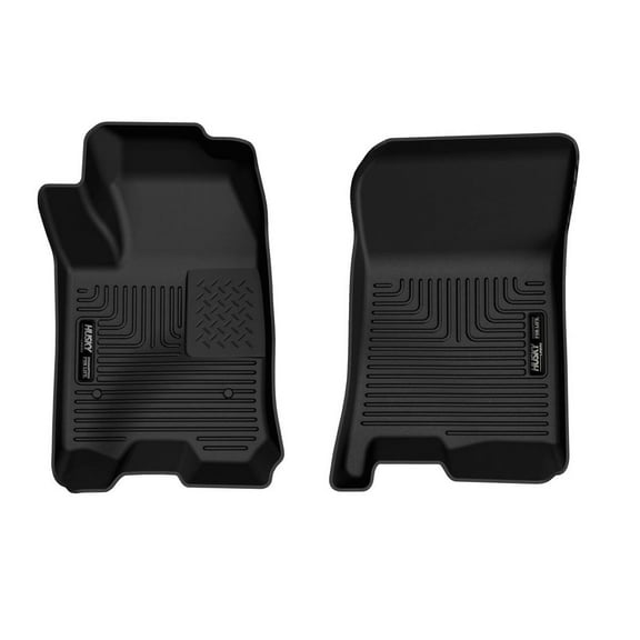 Husky Liners 54961 X-Act Contour Front Floor Liners Fits 2023-2026 Chevy Colorado & GMC Canyon Crew Cab 2 Pc Black