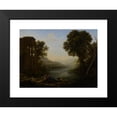 thumbnail image 2 of Claude Lorrain 18x15 Black Modern Framed Museum Art Print Titled - Pastoral Landscape (1638), 2 of 5
