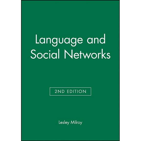 Language in Society Language and Social Networks, Book 0002, (Paperback)