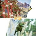 thumbnail image 4 of Rollo de banda reflectante para ahuyentar pájaros, palomas, águilas, pájaros carpinteros, gansos, accesorios para patio, jardín, porche, 4,8 cm x 80 m, 4 of 5