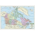 thumbnail image 1 of Universal Map 762532084 Canada A Roulé du Papier Map, 1 of 1