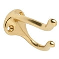 thumbnail image 2 of Ives 571A3 3" Bright Brass Coat &amp; Hat Hooks, 2 of 2