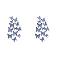 thumbnail image 3 of Baohd Add Of Color With Colorful Butterflies Wall Stickers Decorative Butterflies Simulated Butterflies Home Decor LK12 blue 2Set, 3 of 6