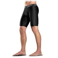 thumbnail image 3 of AbcoTech Black Compression Shorts Men for Workout Gym Cycling Sports Athletic Stretch Running Shorts, 3 of 4