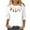White, variant on Aboser Christmas Shirts for Women 3/4 Sleeve Funny Xmas Print Tops Casual Crewneck Tunics Plus Size Merry Xmas Graphic Tees Winter Shirt S-5XL