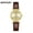 Leather _ coffee gold, variant on Quartz Watch for Women Waterproof Fashion Stainless Steel Band/Leather Ladies Watch