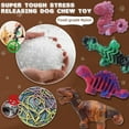 thumbnail image 4 of Magicorange Dog Chew Toys for Aggressive Chewers, Nylon Tough Dog Toys (Dinosaur Shaped, 4 Pack), 4 of 7