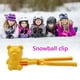 thumbnail image 5 of Clip para hacer bolas de nieve en forma de oso para niños, juguete de pelea de bolas de nieve de invierno (amarillo) Likrtyny  Para estrenar, 5 of 6