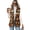 Autumn Oak Leaves Bark, variant on Chririnla Autumn Oak Leaves Bark, Classic Casual Business Vest for Summer Work 2026, Open Front Button Up Work Blazer Waistcoat