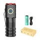 thumbnail image 2 of Linterna LED Recargable de Alta Potencia USB | Antorcha Portátil Súper Brillante con 5 Modos | Luz de Emergencia con Cola Magnética para Exterior | Aleación de Aluminio Portátil | Camping, 2 of 9