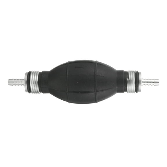 Black Portable Handheld Siphon Pump for Cars and Boats TransferAccessory Made of Plastic and
