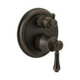 thumbnail image 2 of Delta Cassidy Traditional 2-Handle Monitor 14 Series Valve Trim with 6-Setting Integrated Diverter, Venetian Bronze, 2 of 2