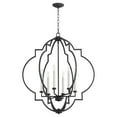 thumbnail image 6 of Quorum Lighting Dublin 6-Light Pendant, Oiled Bronze, 29.5W, 34H, 6 of 7