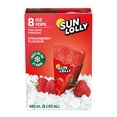 thumbnail image 1 of Sun Lolly Strawberry Flavour Ice Popsicles - 8 Count, 1 of 8