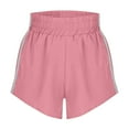 thumbnail image 6 of Sakmal Dolphin Shorts for Women Trendy Pink Quick Dry Running Baseball High Waisted Athletic Shorts, 6 of 8