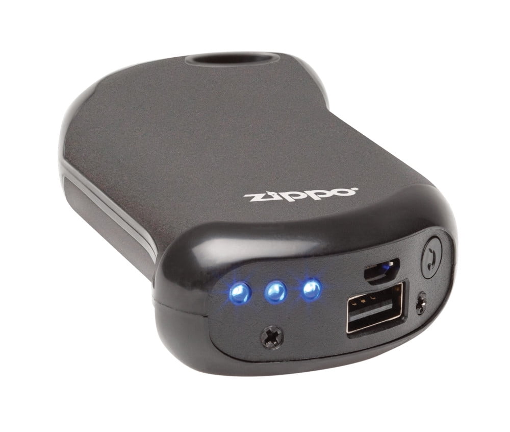 Zippo Black HeatBank 9s Rechargeable Hand Warmer