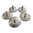 thumbnail image 5 of Miulika 2x5x Furniture Levelers Furniture Pad Metal Leveling Screw Foot Pad Threaded Furniture Glides for Furniture Legs Floor Protectors Table Chair , 3 3 Pcs, 5 of 9