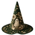 thumbnail image 2 of IAJDKMEK Halloween Costumes, Tall Witch Hat for Adults, Pointed Wizard Hat for Party, Themed Events and Dress-Up, 2 of 4