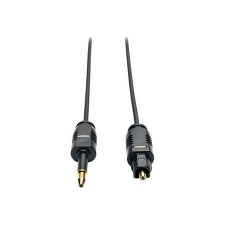 UPC: 0037332189080 | Tripp Lite Model A104-02M 6.6 ft. Ultra Thin Toslink to Mini Toslink Digital Optical SPDIF Audio Cable Male to Male