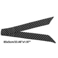 thumbnail image 4 of Unique Bargains 1 Pc Scarf Headband Versatile Print Neck Scarf for Women Black, 4 of 5