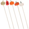 thumbnail image 3 of Halloween Pumpkin Ornaments 5Pcs Cute Bouquets For Gifts And Home Decoration Eco-Friendly Decor, 3 of 5